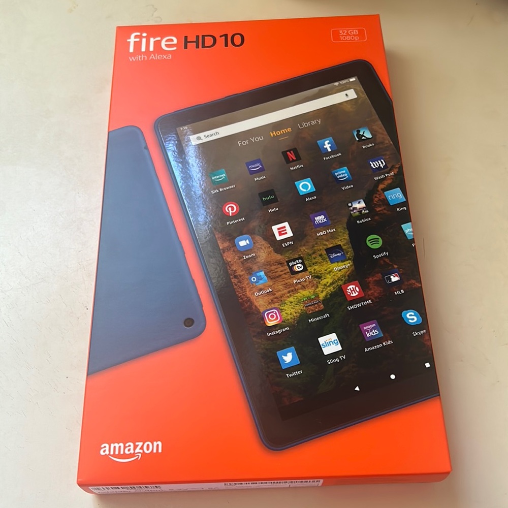 Amazon Kindle Fire HD10 With Alexa.